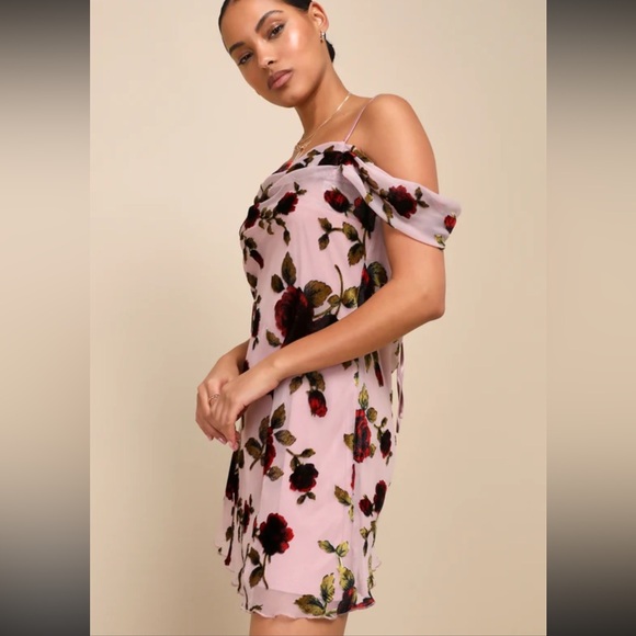 Floral Off-Shoulder Dress - Picture 5 of 5